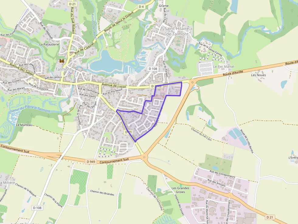 Maison 95 m² quatre pièces à vendre à Talmont-Saint-Hilaire