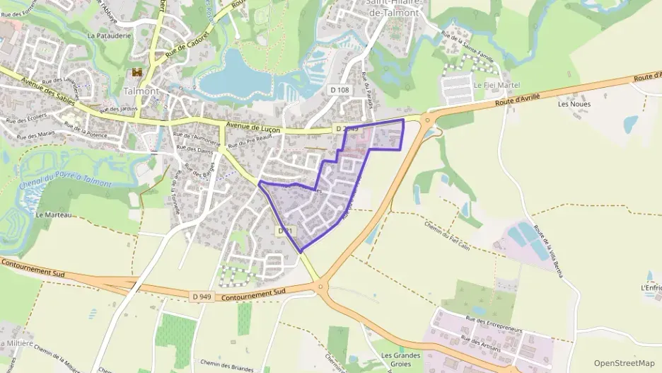 Maison 95 m² quatre pièces à vendre à Talmont-Saint-Hilaire