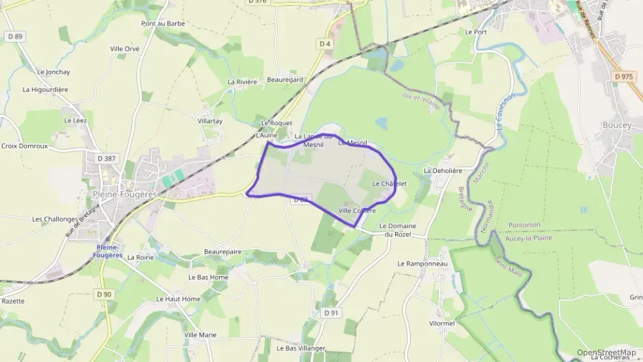 Maison 76 m² quatre pièces à vendre à Pleine-Fougères