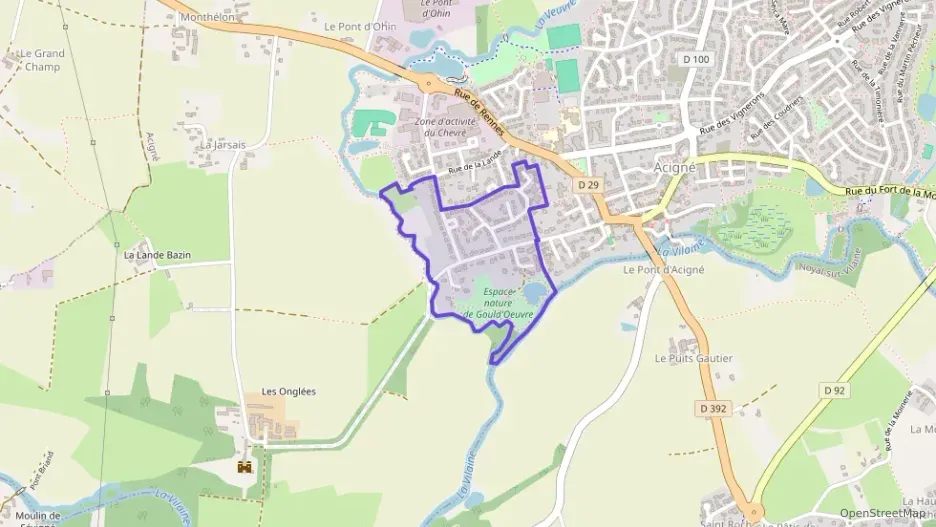 Maison 85 m² cinq pièces à vendre à Acigné