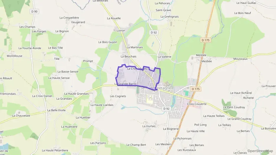 Maison 176 m² six pièces à vendre à Sens-de-Bretagne Maison 176 m² six pièces à vendre à Sens-de-Bretagne