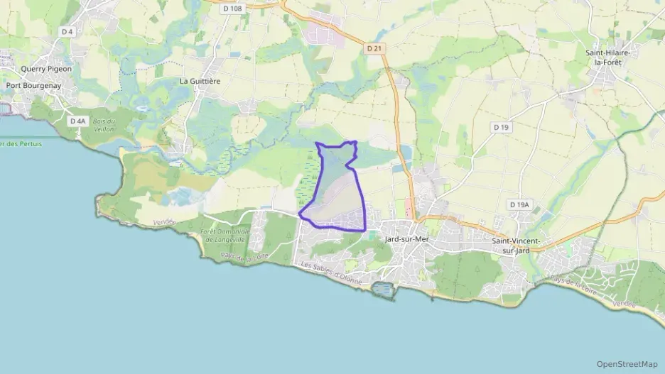 Maison 68 m² quatre pièces à vendre à Jard-sur-Mer