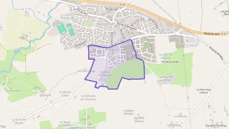 Maison 126 m² cinq pièces à vendre à Nouvoitou