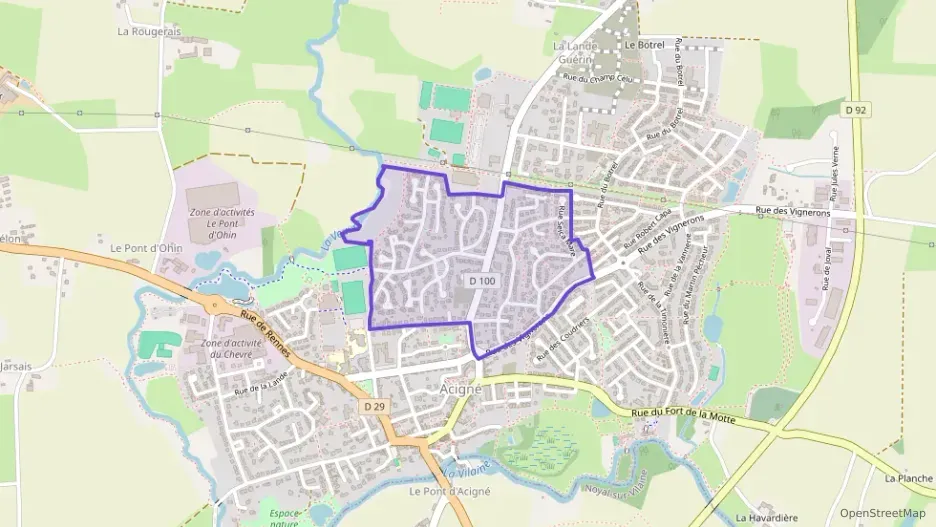 Maison 180 m² sept pièces à vendre à Acigné