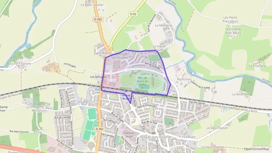 Maison 126 m² trois pièces à vendre à Noyal-sur-Vilaine