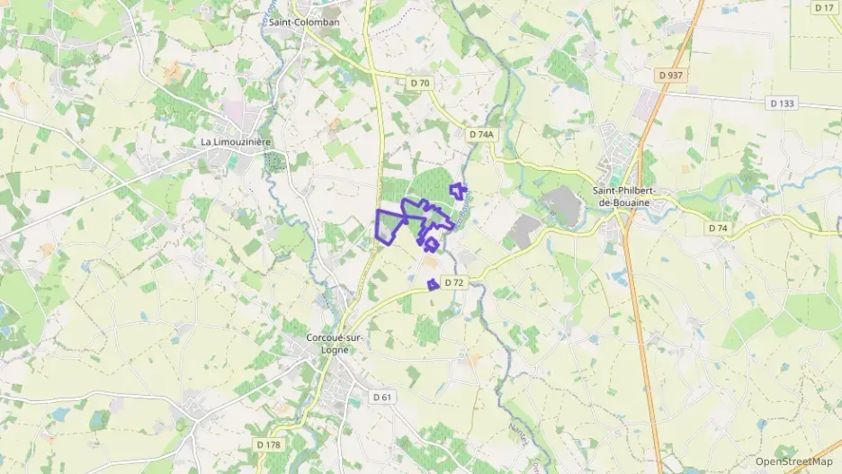 Maison 65 m² trois pièces à vendre à Corcoué-sur-Logne