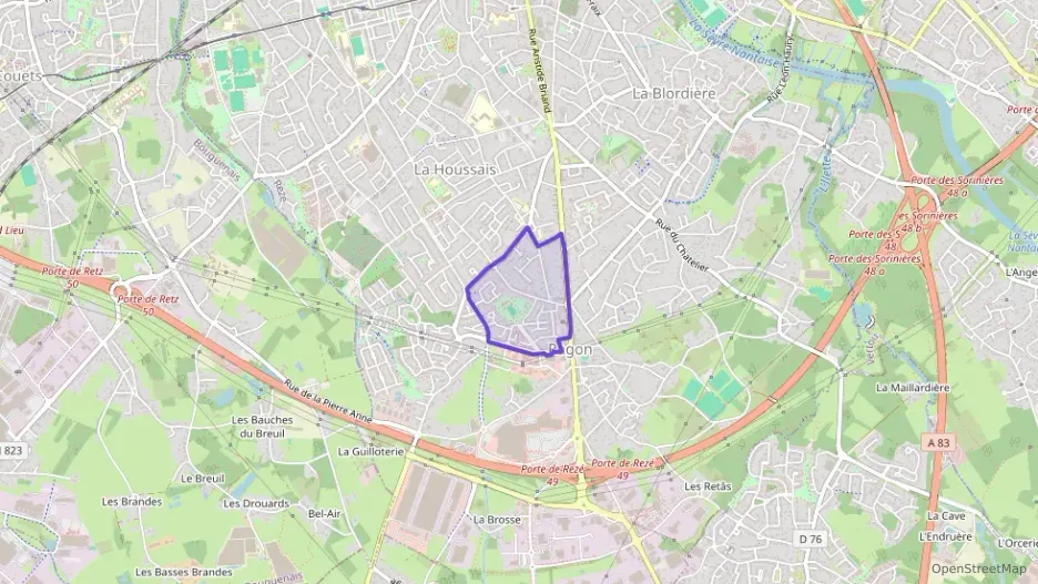 Maison 94 m² cinq pièces à vendre à Rezé Maison 94 m² cinq pièces à vendre à Rezé