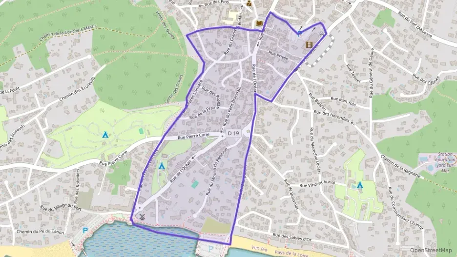 Maison 72 m² trois pièces à vendre à Jard-sur-Mer