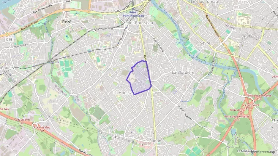 Maison 64 m² trois pièces à vendre à Rezé