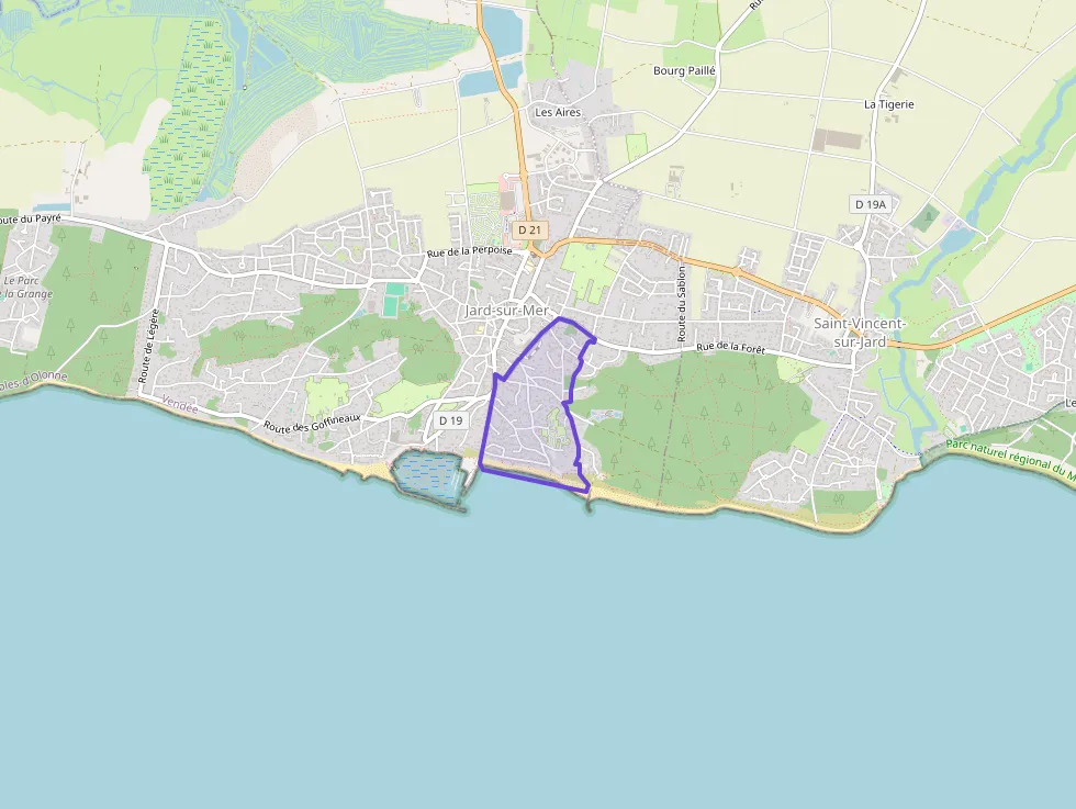 Maison 50 m² quatre pièces à vendre à Jard-sur-Mer