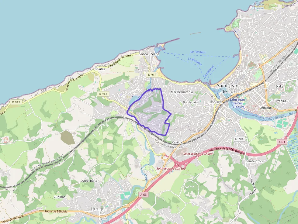 Maison 91 m² quatre pièces à vendre à Ciboure