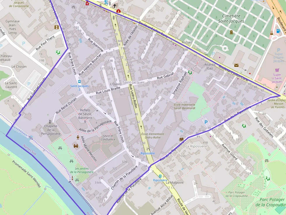 Maison 97 m² quatre pièces à vendre à Nantes