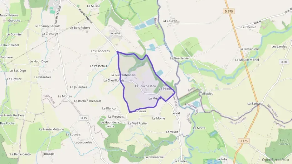 Maison 67 m² quatre pièces à vendre à Sougeal