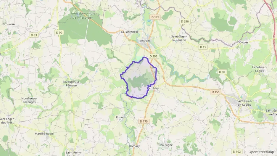 Maison 85 m² deux pieces à vendre à Val-Couesnon