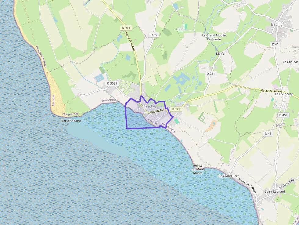 Maison 80 m² trois pièces à vendre à Genêts