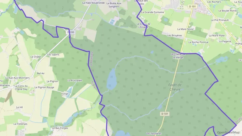 Maison 80 m² quatre pièces à vendre à La Bouëxière