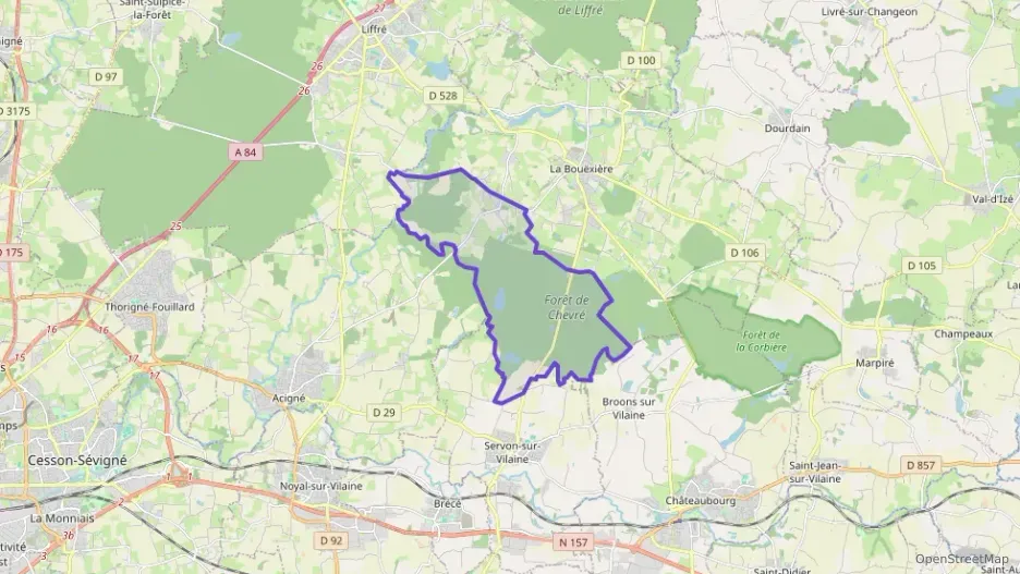 Maison 80 m² quatre pièces à vendre à La Bouëxière