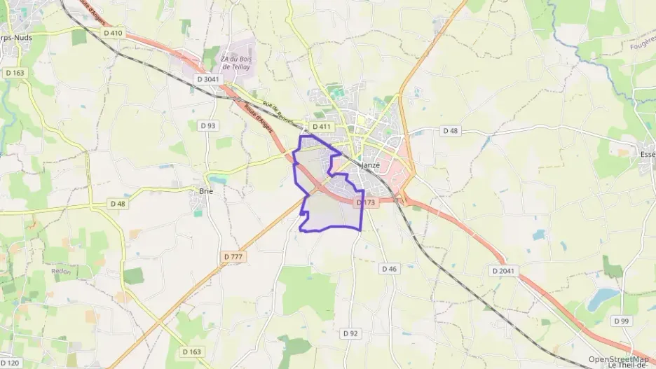 Maison 180 m² six pièces à vendre à Janzé Maison 180 m² six pièces à vendre à Janzé