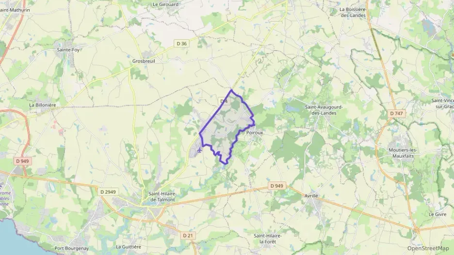 Maison 151 m² quatre pièces à vendre à Poiroux