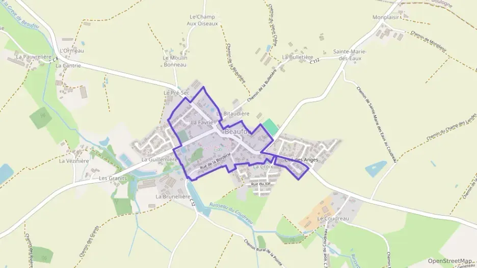 Maison 75 m² cinq pièces à vendre à Beaufou