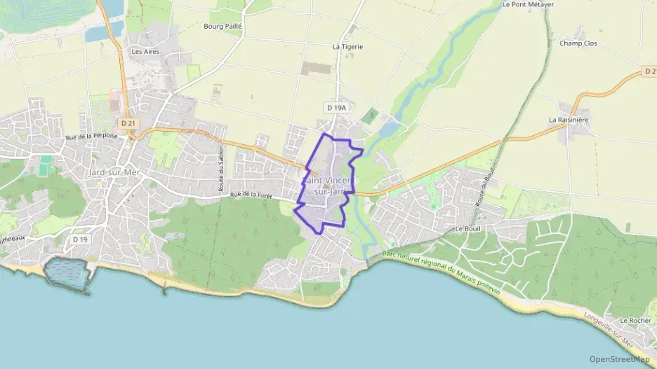 Maison 47 m² deux pieces à vendre à Saint-Vincent-sur-Jard