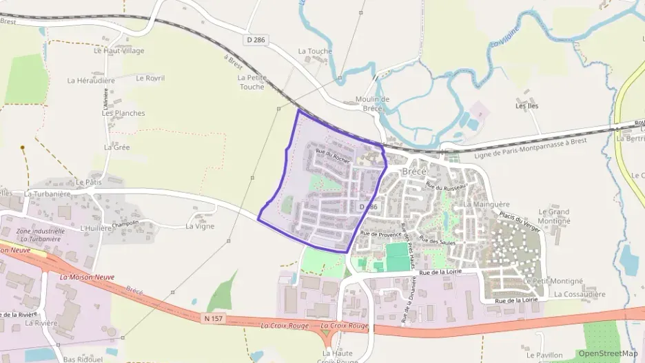 Maison 150 m² six pièces à vendre à Brécé Maison 150 m² six pièces à vendre à Brécé