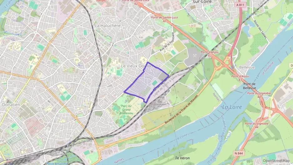 Maison 98 m² cinq pièces à vendre à Nantes