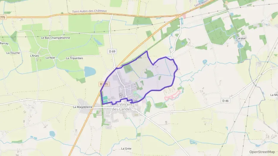 Maison 96 m² trois pièces à vendre à Saint-Vincent-des-Landes