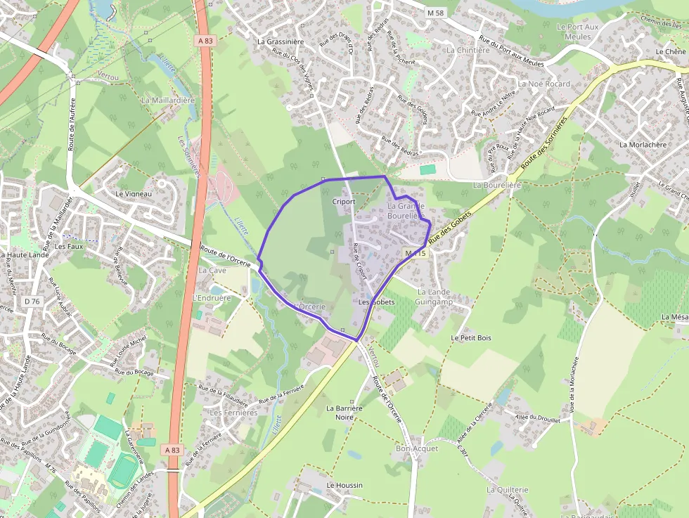 Maison 80 m² quatre pièces à vendre à Vertou