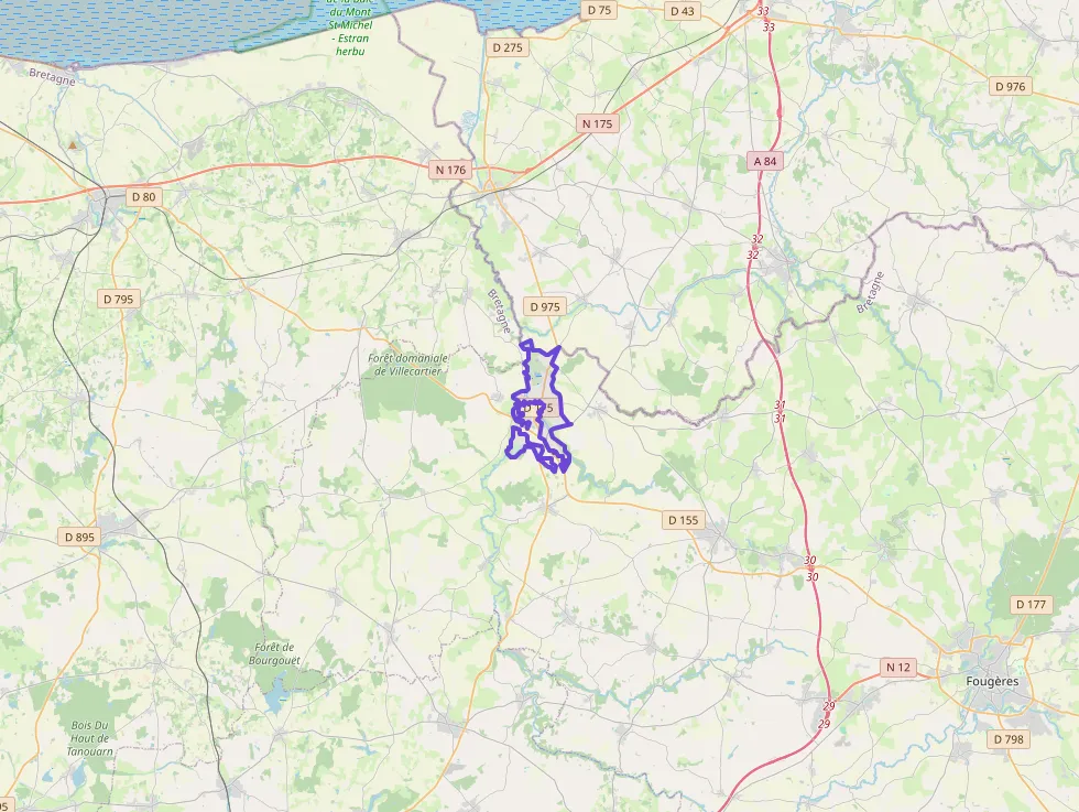 Maison 160 m² quatre pièces à vendre à Val-Couesnon