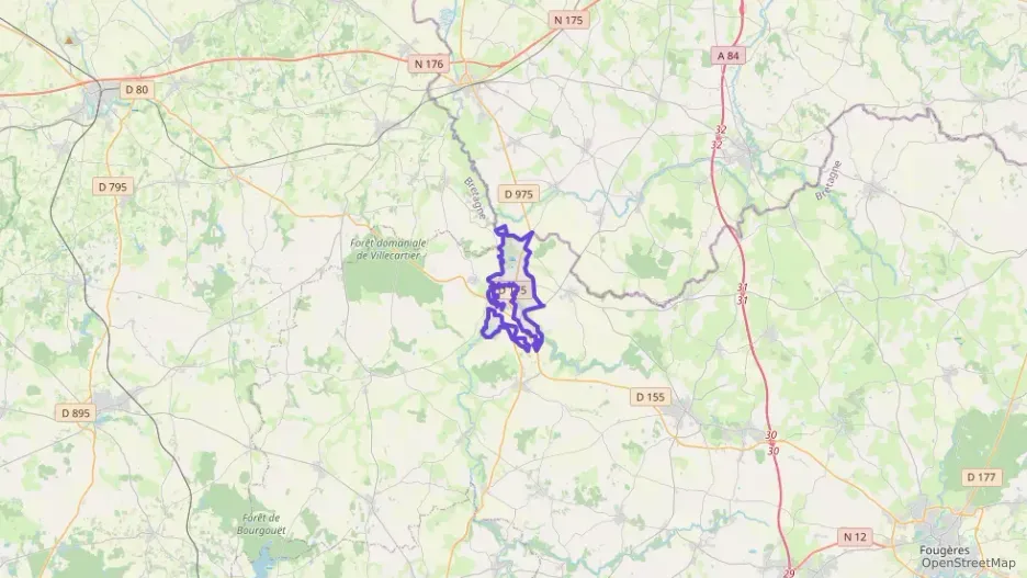 Maison 160 m² quatre pièces à vendre à Val-Couesnon