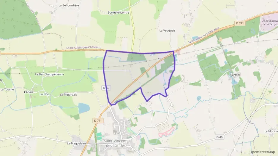 Maison 98 m² trois pièces à vendre à Saint-Vincent-des-Landes Maison 98 m² trois pièces à vendre à Saint-Vincent-des-Landes