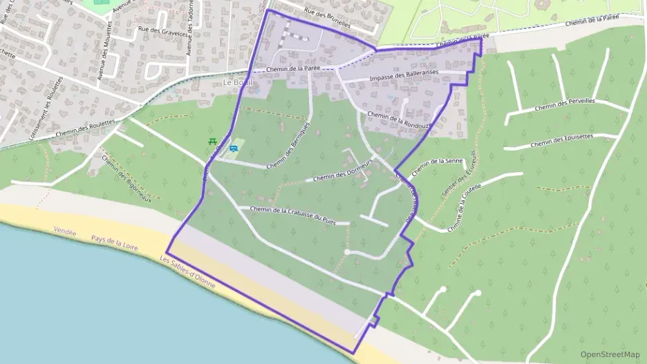 Maison 103 m² quatre pièces à vendre à Longeville-sur-Mer