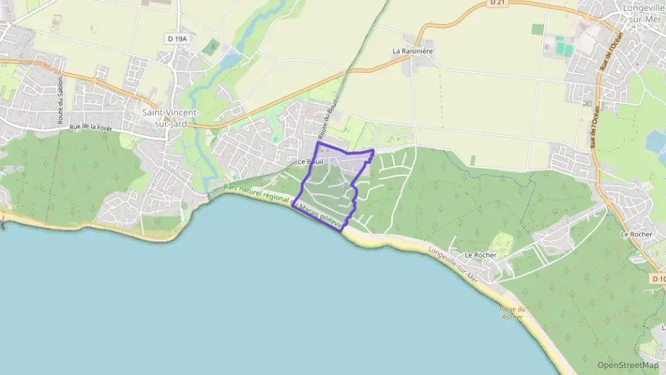 Maison 103 m² quatre pièces à vendre à Longeville-sur-Mer