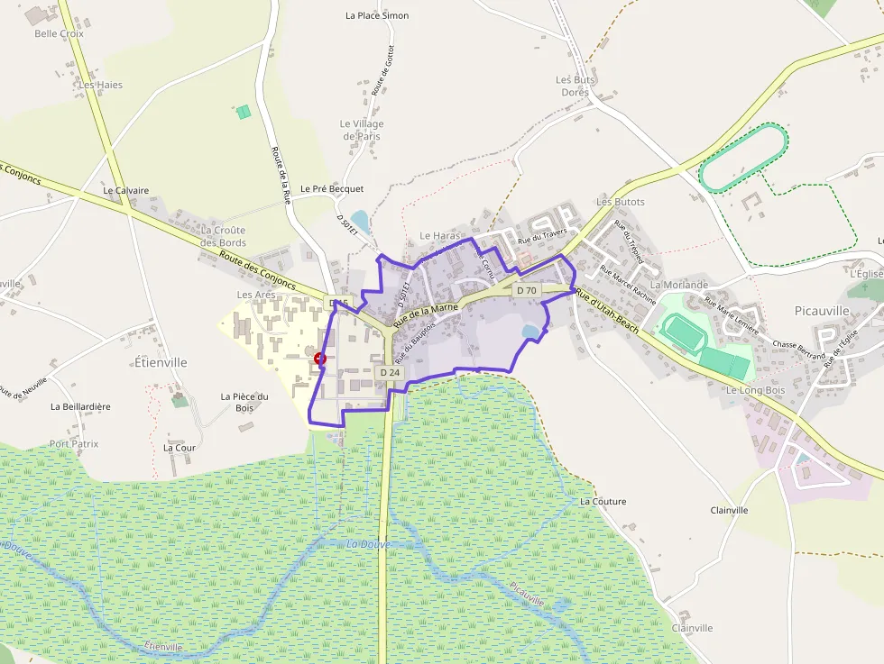 Maison 91 m² quatre pièces à vendre à Picauville