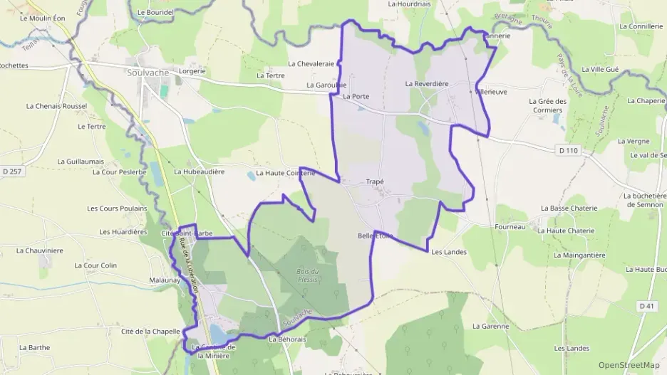 Maison 54 m² trois pièces à vendre à Soulvache Maison 54 m² trois pièces à vendre à Soulvache