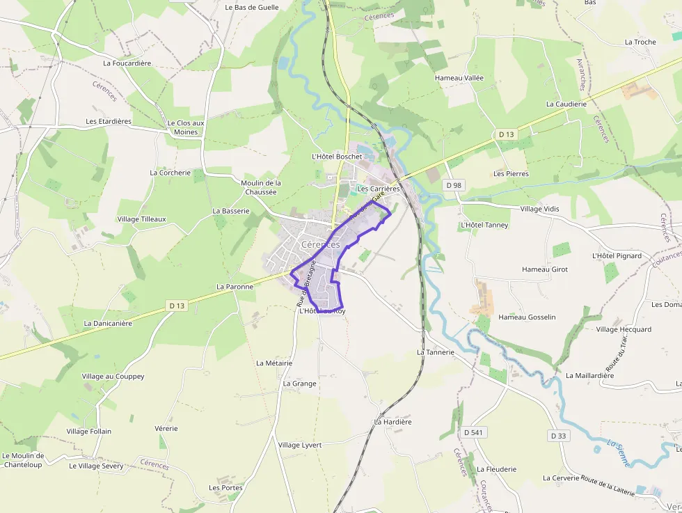 Maison 130 m² quatre pièces à vendre à Cérences