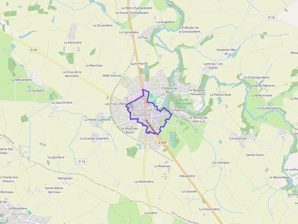 Maison 111 m² quatre pièces à vendre à Les Lucs-sur-Boulogne