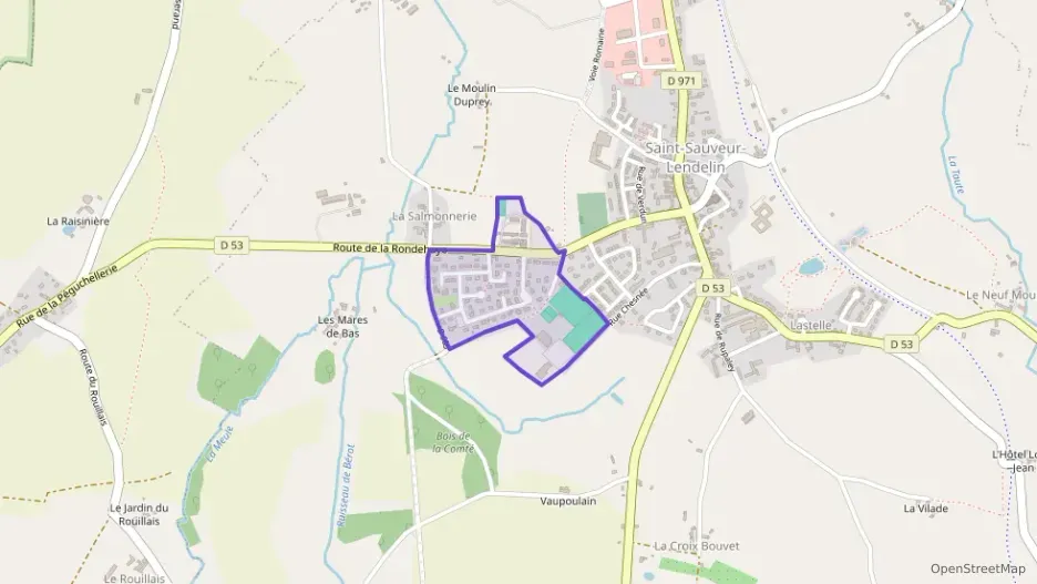 Maison 90 m² quatre pièces à vendre à Saint-Sauveur-Villages