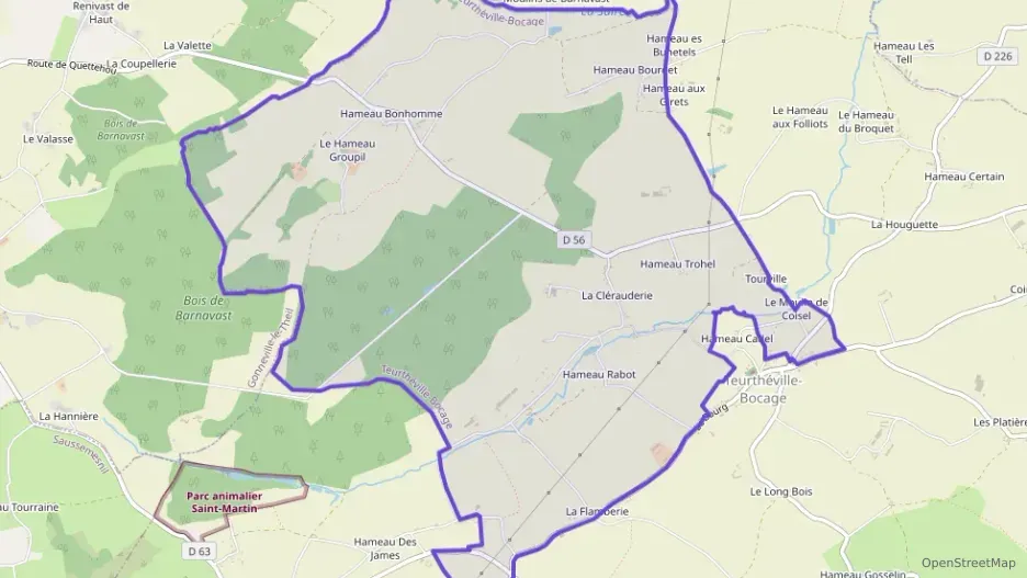 Maison 103 m² trois pièces à vendre à Teurthéville-Bocage