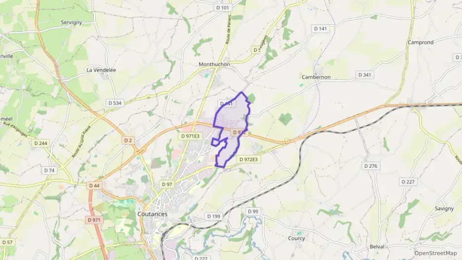 Maison 54 m² quatre pièces à vendre à Coutances Maison 54 m² quatre pièces à vendre à Coutances