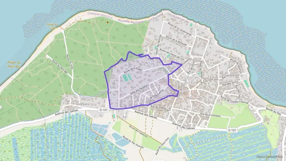 Maison 61 m² quatre pièces à vendre à Les Portes-en-Ré