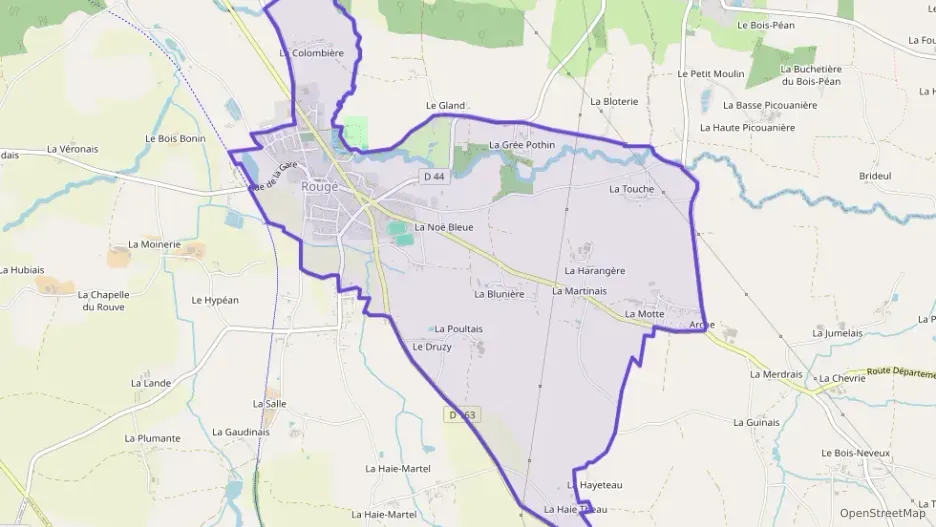 Maison 73 m² deux pieces à vendre à Rougé Maison 73 m² deux pieces à vendre à Rougé