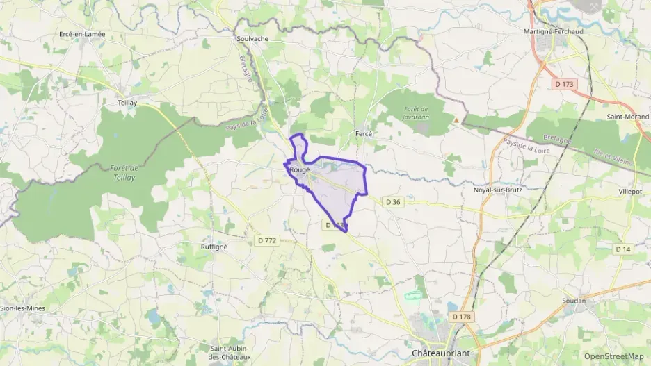 Maison 73 m² deux pieces à vendre à Rougé Maison 73 m² deux pieces à vendre à Rougé