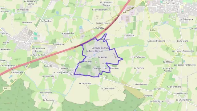 Maison 75 m² trois pièces à vendre à Gosné