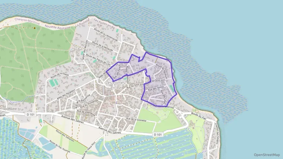 Maison 98 m² trois pièces à vendre à Les Portes-en-Ré Maison 98 m² trois pièces à vendre à Les Portes-en-Ré