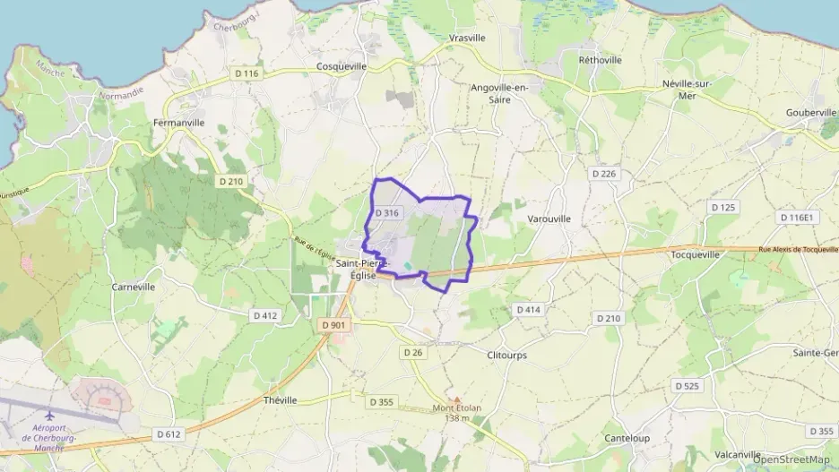 Maison 118 m² cinq pièces à vendre à Saint-Pierre-Église