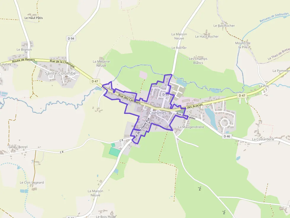 Maison 118 m² quatre pièces à vendre à Coësmes