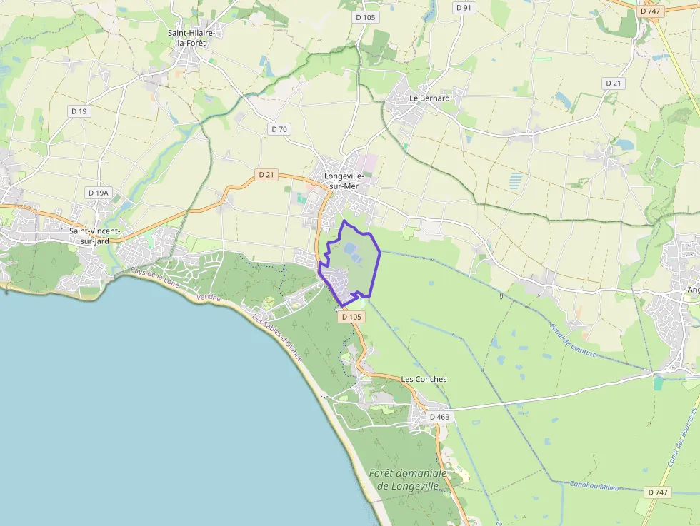 Maison 84 m² trois pièces à vendre à Longeville-sur-Mer