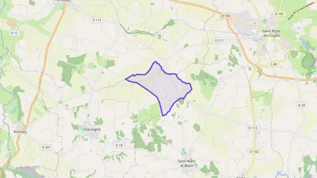 Maison 85 m² trois pièces à vendre à Chauvigné